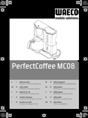 Waeco Perfect Coffee MC08 Installation And Operating Manual