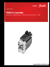 Danfoss pved-cl Operation Manual