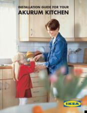 IKEA Akurum kitchen Installation Manual