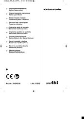 Bavaria BPM 46 S Original Operating Instructions