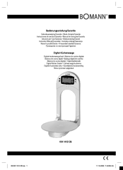 BOMANN KW 1412 CB Instruction Manual