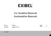 Exibel Alpha BT V.1.2 User Manual