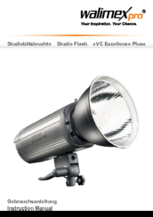 walimex VC EXCELLENCE PLUS Instruction Manual
