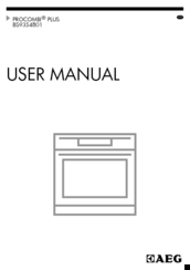 AEG PROCOMBI PLUS BS836480K User Manual