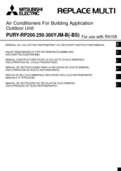 Mitsubishi Electric PERLACE MULTI PURY-RP250YJM-B Instruction Manual
