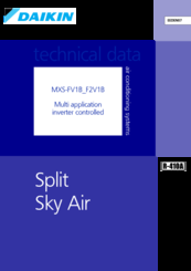 Daikin MXS-FV1B_F2V1B User Manual