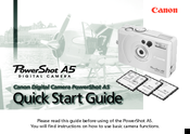 Canon PowerShot A5 Quick Start Manual