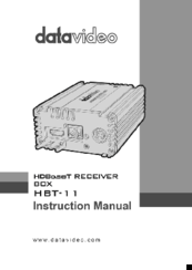 Datavideo HBT-11 User Manual