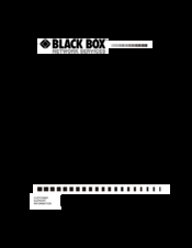 Black Box LB9007A-ST-R3 User Manual