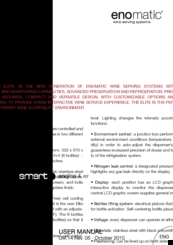 Enomatic Enoline 4 Smart User Manual