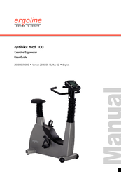 ergoline optibike med 100 User Manual