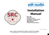 adt-audio SRC 51 Installation Manual