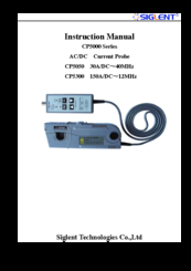 SIGLENT cp5300 Instruction Manual