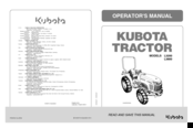 Kubota L3200 Operator's Manual