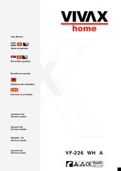Vivax VF-226 WH A User Manual