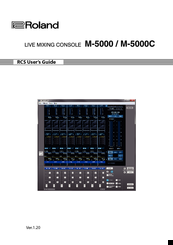 Roland M-5000C User Manual