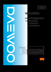 Daewoo DWD-WD135 SERIES Service Manual