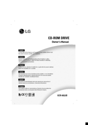 Lg GCR-8523B Owner's Manual