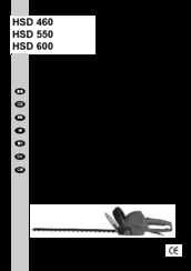 Echo HSD 600 Operating Instructions Manual