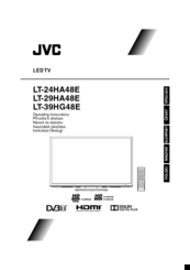 Jvc LT-24HA48E Operating Instructions Manual
