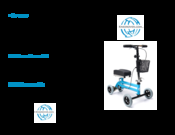 KneeRover Knee Walker Jr User Manual