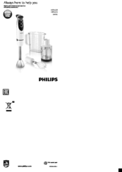 Philips HR1639 series User Manual