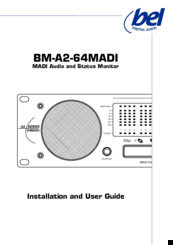 BEL BM-A2-64MADI Installation And User Manual