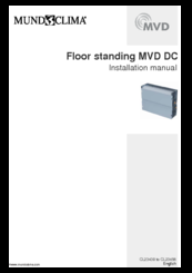 mundoclima CL23430 Installation Manual