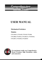 Comprehensive CVG-4E User Manual