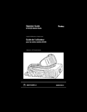 Radius m1225 Operator's Manual