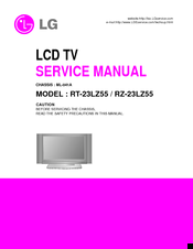 LG RZ-23LZ55 Service Manual