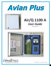 Prolitec Air/Q 1100-Avian User Manual