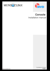 mundoclima CL23220 Installation Manual