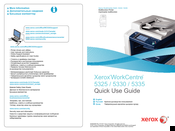 Xerox WORK CENTRE 5325 Quick Use Manual