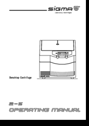 Sigma 2-5 Operating	 Instruction