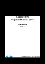 Artila Aport-212PG User Manual