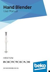 Beko HBS6702W User Manual