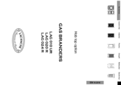 Lacanche LAG 020 R Installer Manual