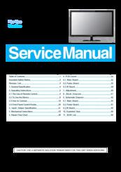 AOC LE22A1331/61 Service Manual