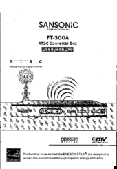 Sansonic FT-300A User Manual