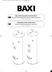 Baxi UBSS 250 DC Installation Manual
