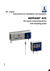 Beko METPOINT OCV Installation And Operation Manual