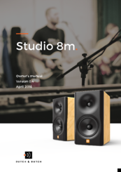 Dutch&Dutch Studio 8m. Owner's Manual