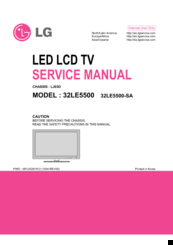 Samsung 32LE5500 Service Manual