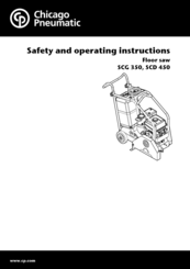 Chicago Pneumatic SCD 450 Operating Instructions Manual