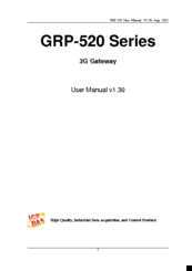 Icp Das Usa GRP-520 User Manual
