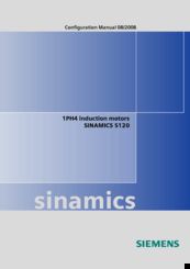 Siemens SINAMICS S120 Configuration Manual