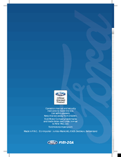 Ford F181-20A Instruction Manual