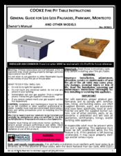 DCI LLC PARKWAY Instruction Manual