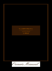 Luxman L-505uX Owner's Manual